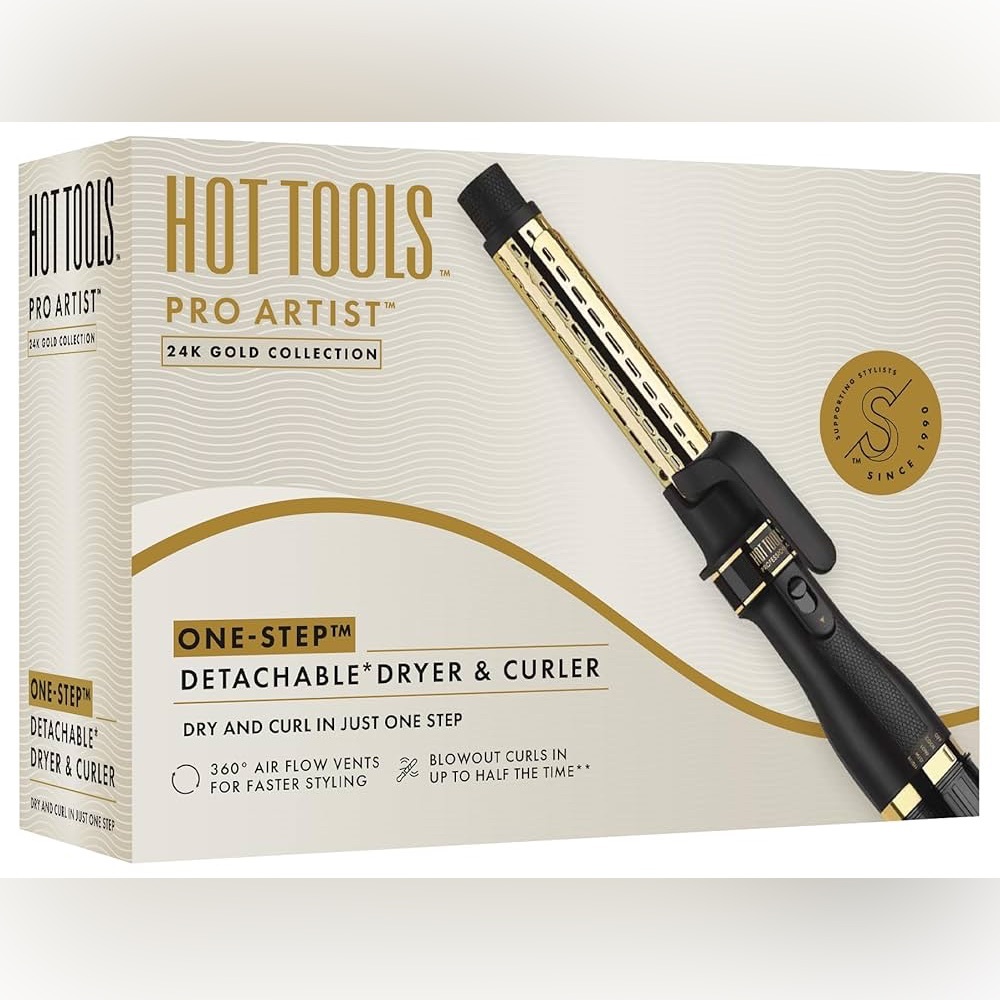 💞HP💞 Hot Tools  Detachable Dryer & Curler